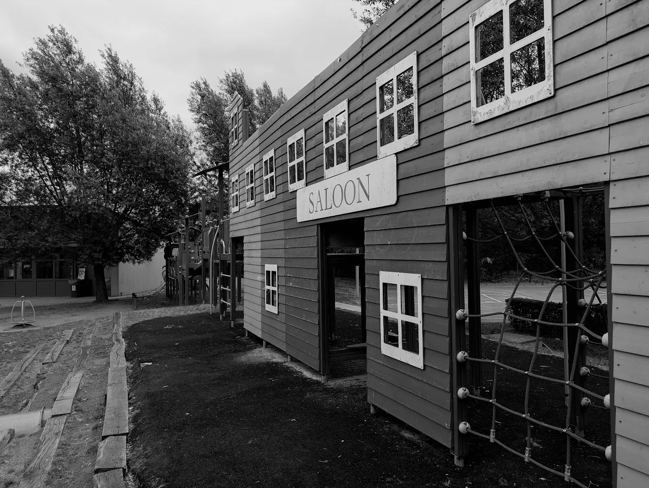 Saloon at the playground